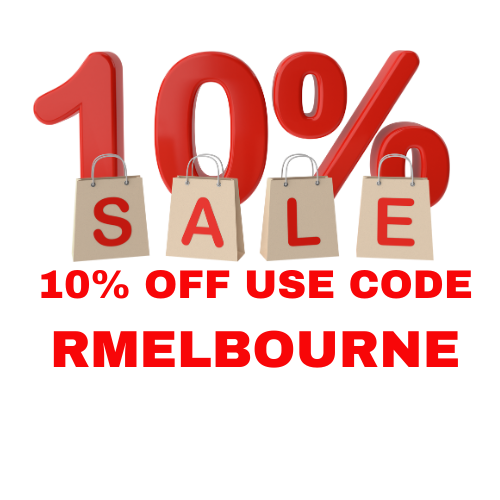 10% OFF USE CODE - RMELBOURNE